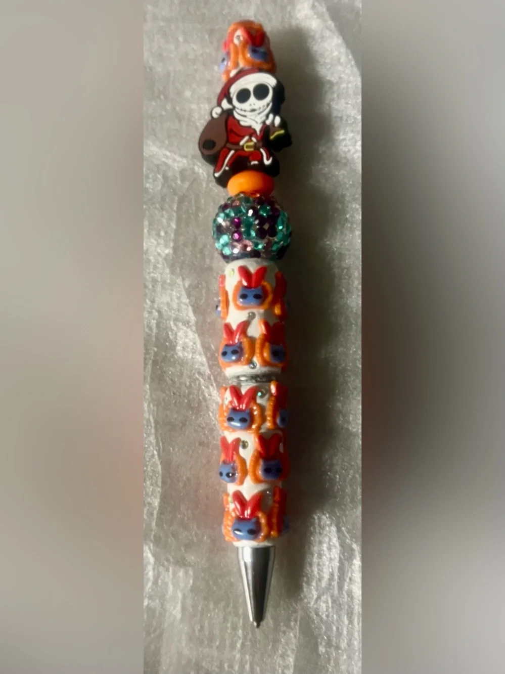 Halloween Jack Nightmare Before Christmas Handcrafted Pen
